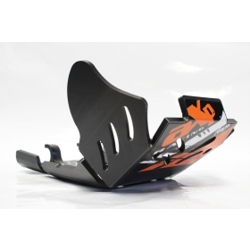AXP Xtrem HDPE dugno apsauga juoda KTM EXC-F 250-350cc 2017-2023