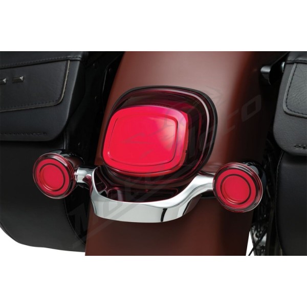 KURYAKYN Tracer LED Taillight Harley Davidson FLD / FLHR / FLHX / FLTR / FLHXI 1450/1868 05-24 