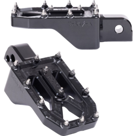THRASHIN SUPPLY CO. Aggressor Foot Pegs Harley Davidson FLDE / FLFBS / FLHC 1750-1923cc 18-25