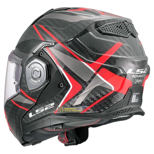 Modular Helmet LS2 FF901 ADVANT X CARBON FUTURE 2