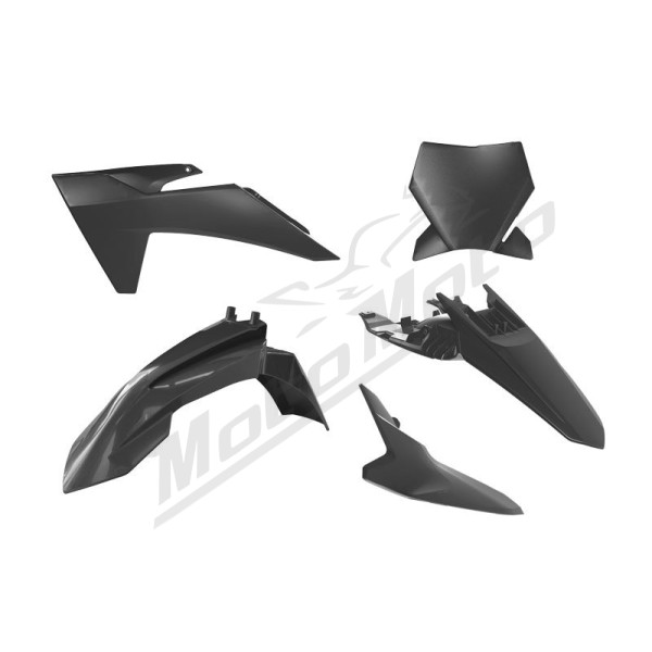 Racetech plastikų kompl. KTM SX 65 24-25 Juoda