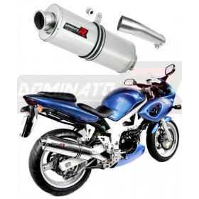 Exhaust silencer Dominator OVAL SUZUKI SV 650 S 1999-2002