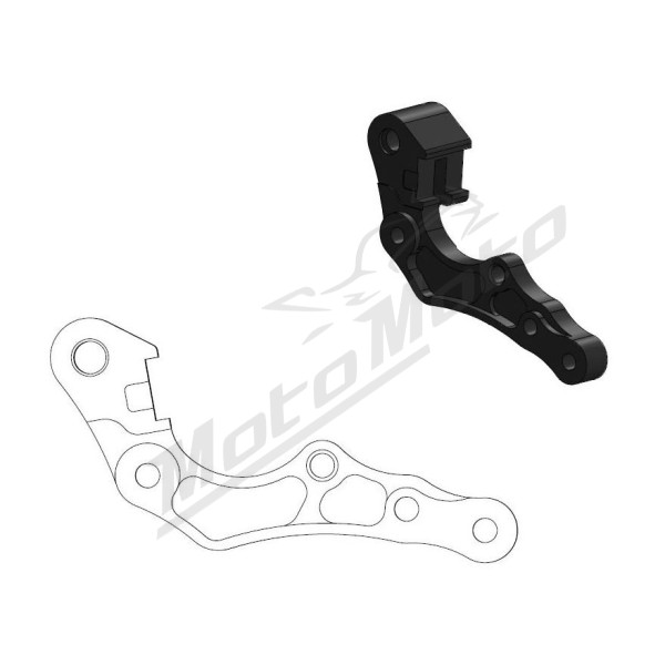 MOTO-MASTER Front Brake Caliper Adaptor 270mm Gas Gas / Husqvarna / KTM 125-660cc 21-27