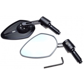 UNIVERSAL HEBE MIRRORS HANDLEBAR MOUNT 116x77mm 2pcs.