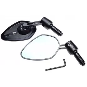 UNIVERSAL HEBE MIRRORS HANDLEBAR MOUNT 116x77mm 2pcs.