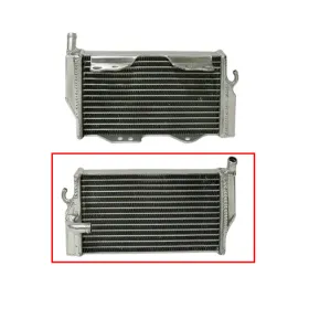 Psychic radiator honda cr 250r '02-04 reinforced standard capacity left