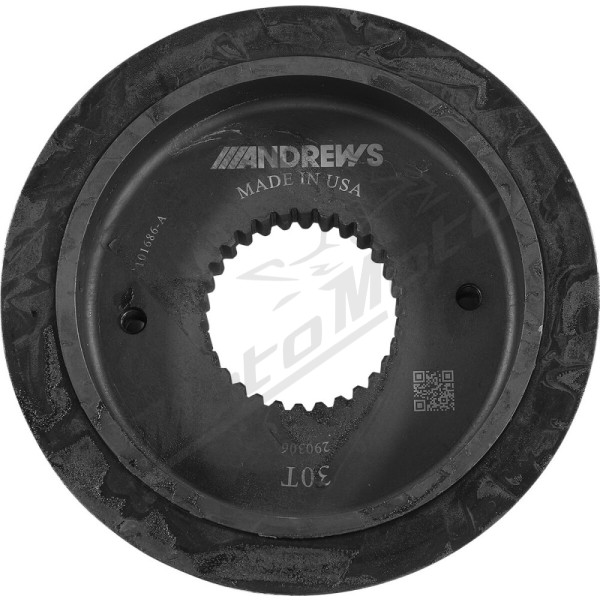 ANDREWS transmisijos diržo skriemulys 30 dantukų Harley Davidson FLD / FLHR / FLHX / FXD 1450/1800 03-17