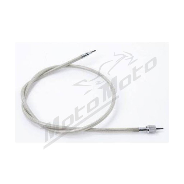MOTION PRO Armor Coat Braided Stainless Steel Speedometer Cable for Harley-Davidson FLH / FLST / FLTC / FXRS 1340cc 1983–1995
