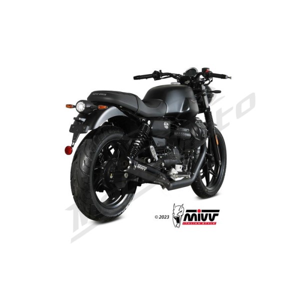 MIVV HR-1 Dual Silencer Moto Guzzi V7 Stone 21-24