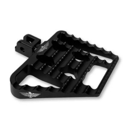 HEINZ BIKES Mini-FloorBoard Front Footpeg Harley Davidson FLDE / FLSL / FXBB / FXST / FXLRS 1750/1923 18-25