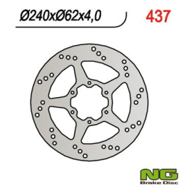 NG Front Floating Brake Disc 240x62x4mm Honda CRM / MTX / XL 125-200cc 85-99