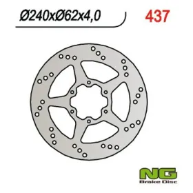 NG Front Floating Brake Disc 240x62x4mm Honda CRM / MTX / XL 125-200cc 85-99