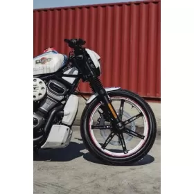 CULT WERK Front Fender Black Old School Harley Davidson RH 975cc 2022-2026