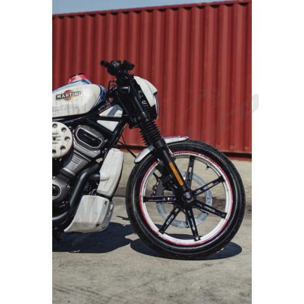 CULT WERK Front Fender Black Old School Harley Davidson RH 975cc 2022-2026