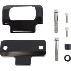 SLYFOX Speedometer Housing And Mounting Kit. Black Harley Davidson FLDE / FLSB / FLSL / FXFBS / FXST 1750-1923 18-22