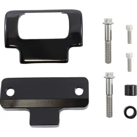 SLYFOX Spidometro korpuso ir tvirtinimo kompl. juodas Harley Davidson FLDE / FLSB / FLSL / FXFBS / FXST 1750-1923 18-22