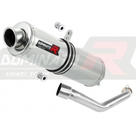 Exhaust kit Dominator ROUND SUZUKI BURGMAN 400 2003 - 2006