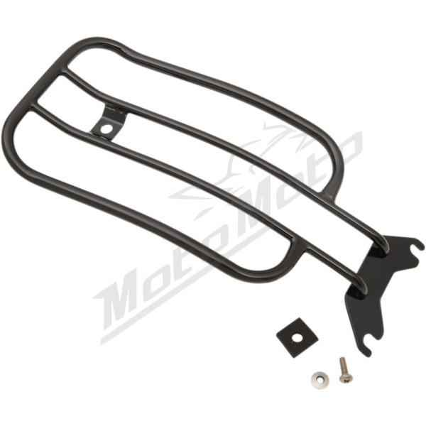 MOTHERWELL Luggage Rack Black Gloss Harley Davidson FLDE / FLHC / FLHCS 1750/1868 18-24