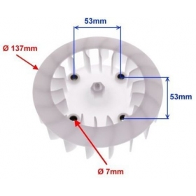 Cooling fan GY6 125 / 150cc 4T