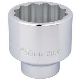 DRAPER 3/4" Drive Sockets 12 Points 55mm