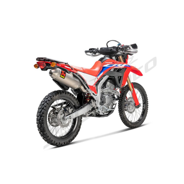 AKRAPOVIC Slip-On Line Muffler Stainless Steel / Titanium Honda CRF 300 2025