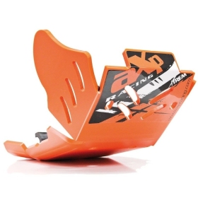 AXP Enduro Xtrem dugno apsauga oranžinė HDPE 8 mm KTM EXC-F 250-350cc 2017-2023