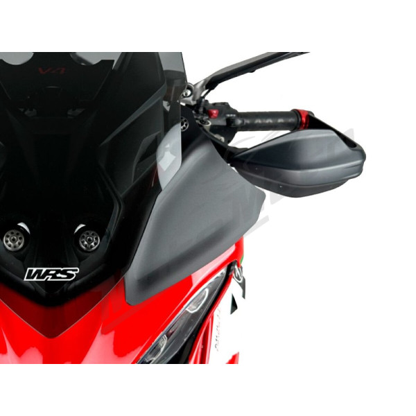WRS DU031NO Side Deflectors Matt Black Ducati Multistrada V4 1200cc 21-24