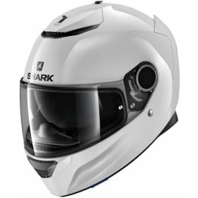 Shark Spartan Blank White Full Face Helmet