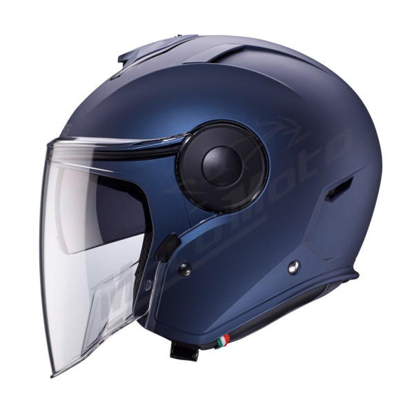 Open Jet Helmet Caberg Soho Matte Blue