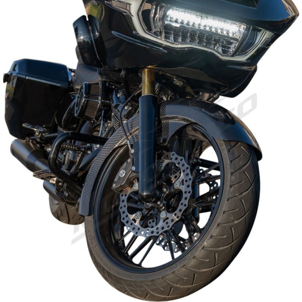 ARLEN NESS 21 Wide Wrapper Carbon Fiber Fender Harley Davidson FLHX / FLHXSE / FLTRX / FLTRXSE / FLTRXSTSE 1923-1977cc 23-24