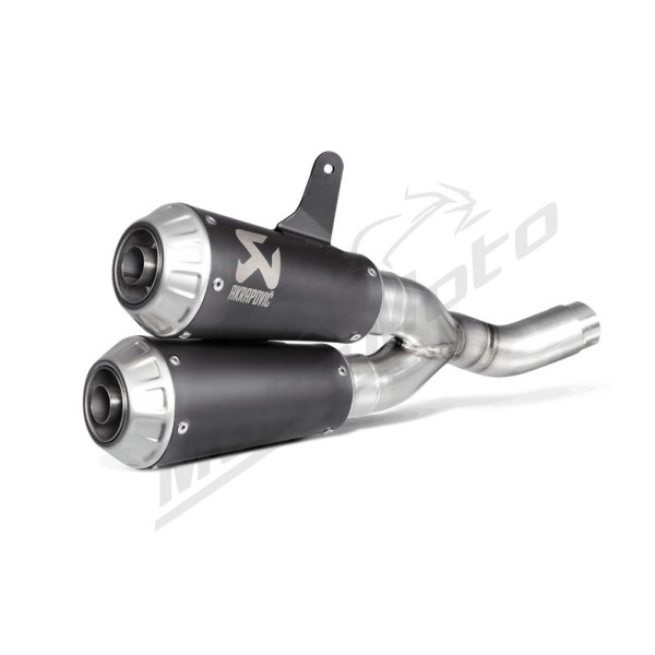 AKRAPOVIC Slip-On Line Muffler Titanium Ducati Monster / Scrambler 797-803 15-20