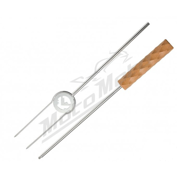 Two-stage roasting fork set 4pcs