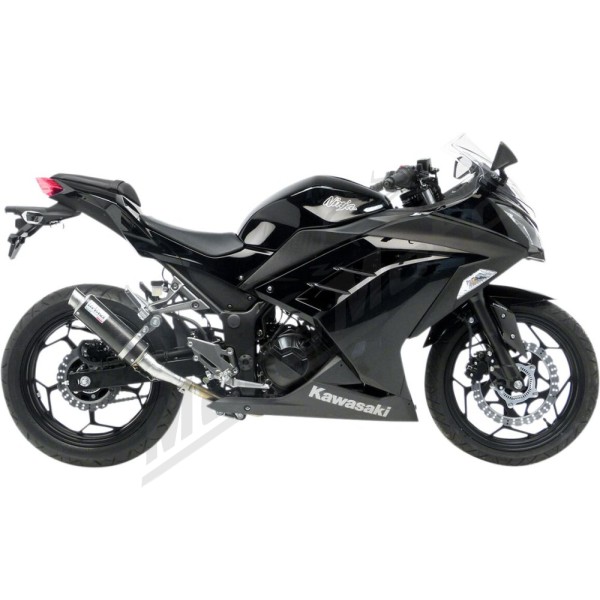LEOVINCE GP Corsa Slip-On Muffler KAWASAKI Z 300/EX 300 13-17