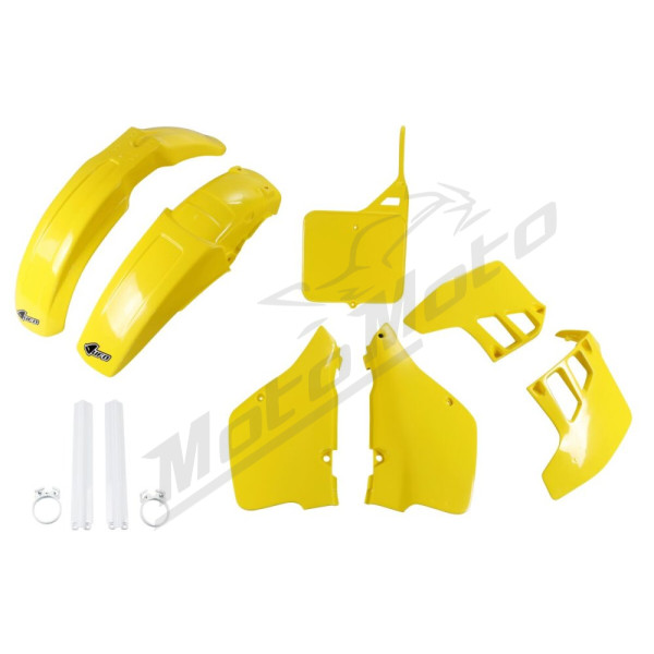 UFO Plastikų koomplektas Suzuki RM 125-250cc 89-91