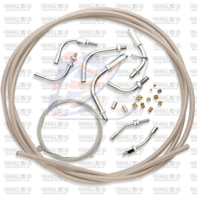 VENHILL TWIN BRAIDED THROTTLE CABLE KIT