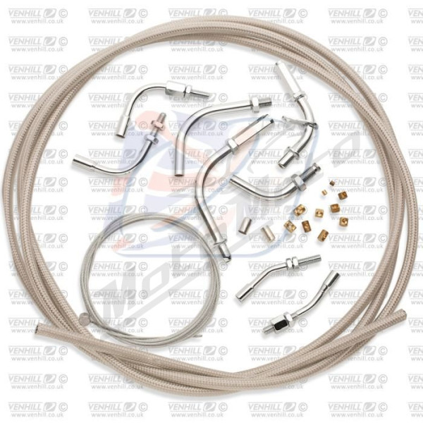 VENHILL TWIN BRAIDED THROTTLE CABLE KIT