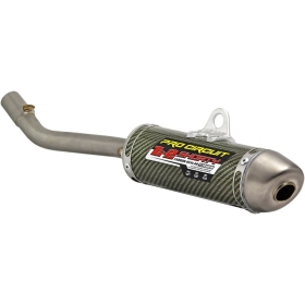PRO CIRCUIT Ti-2 Silencer Carbon-Aramid Fiber/Titanium Kawasaki KX 125 03-08