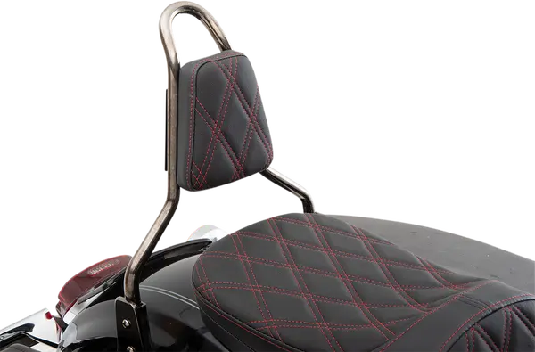 DRAG SPECIALTIES SEATS Tapered Backrest Pad for Round Sissy Bars 14,5 cm