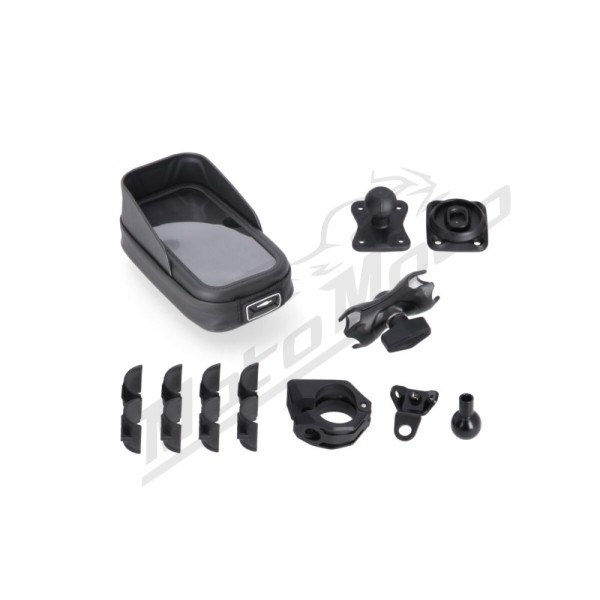 SW-MOTECH Universal GPS mount kit with Phone Case