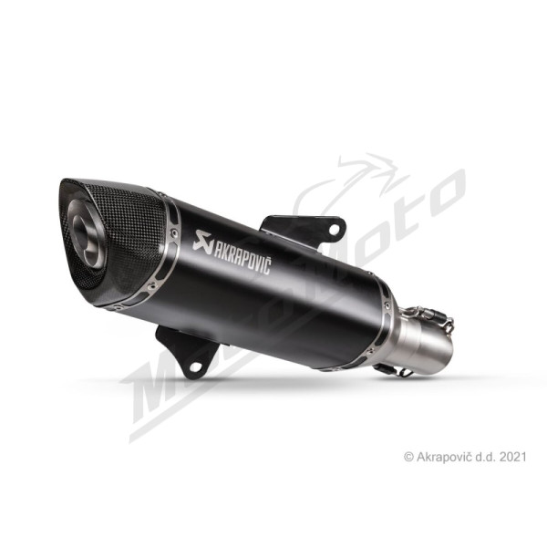 AKRAPOVIC Slip-On Line Muffler Stainless Steel / Carbon Fiber Honda ADV / NSS 350 21-24
