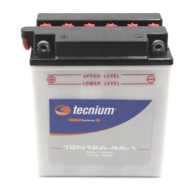 TECNIUM Battery Conventional with Acid Pack - 12N12A-4A-1 12V 12Ah