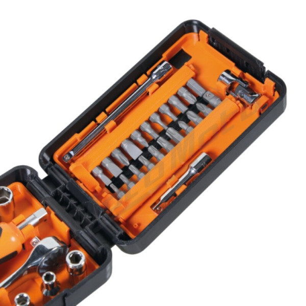 BETA Assortment of 11 Gear Lock Sockets / 21 bits / 7 accessories
