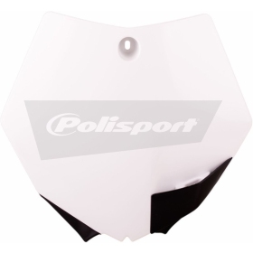 Polisport priekinio numerio plastikas KTM SX 85cc 2013-2017 Balta