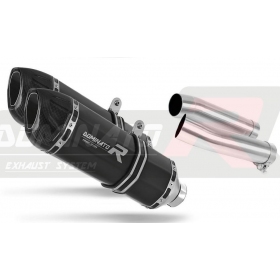 Exhausts silincers Dominator HP1 BLACK APRILIA RSV 1000R 2004-2009