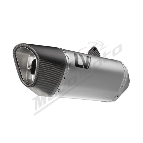 LEOVINCE LV-14R Stainless Steel Slip-On Muffler KAWASAKI KLZ 1000 19-24