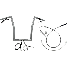 FAT BAGGERS INC. 1-1/4" EZ Install Flat Top Sharknose Handlebar Kit 32mm 89cm (40,5cm)