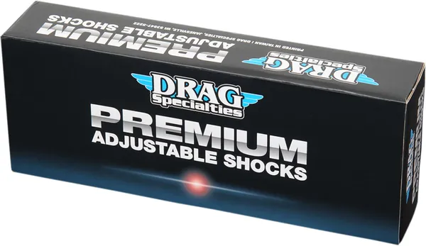 DRAG SPECIALTIES SHOCKS Premium Ride-Height Adjustable Shocks 305mm Harley Davidson XL / XR 883-1200cc 04-22