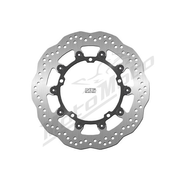 NG BRAKES Front Wave Floating Brake Disc 320mm Triumph Speed / Sprint 675-1200cc 08-17