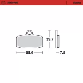 Moto-Master Brakepads KTM/SHERCO/HUSQVARNA front