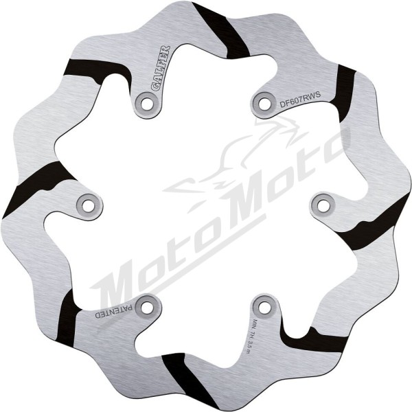 GALFER BRAKE ROTOR FIXED WAVE GROOVED Gas Gas / KTM / Triumph 125-450cc 04-25